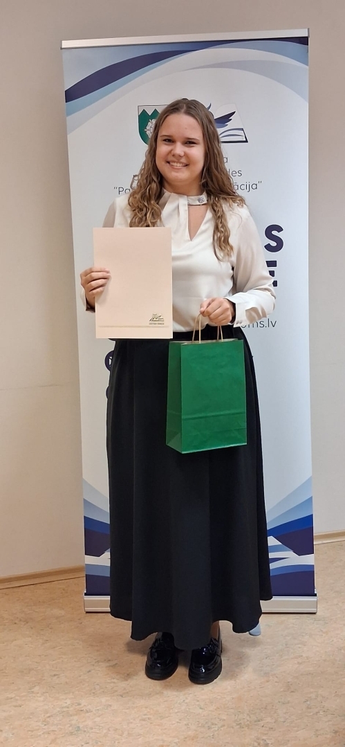 stipendiāte Amanda Vīndedze