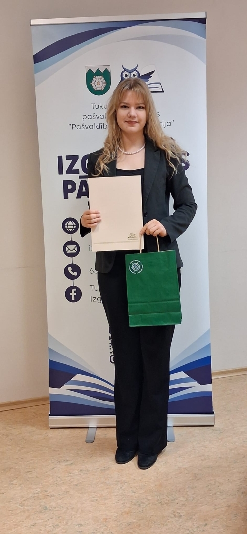 stipendiāte Kate Šteimaka