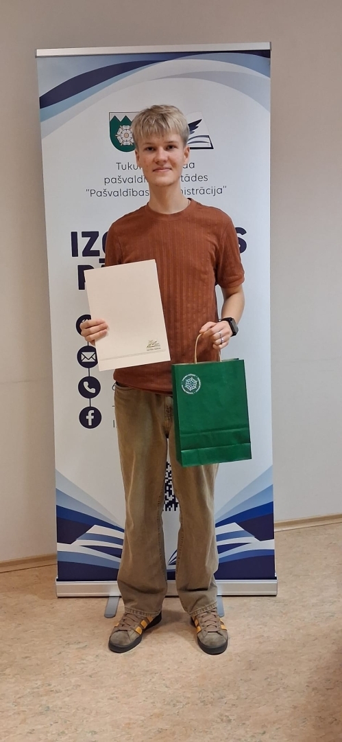 stipendiāts Artem Kolesnyk